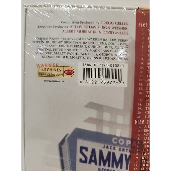 new Yes I Can! The Sammy Davis Jr Story 4 CD Box set 1999 warner archives cds - Picture 3 of 7